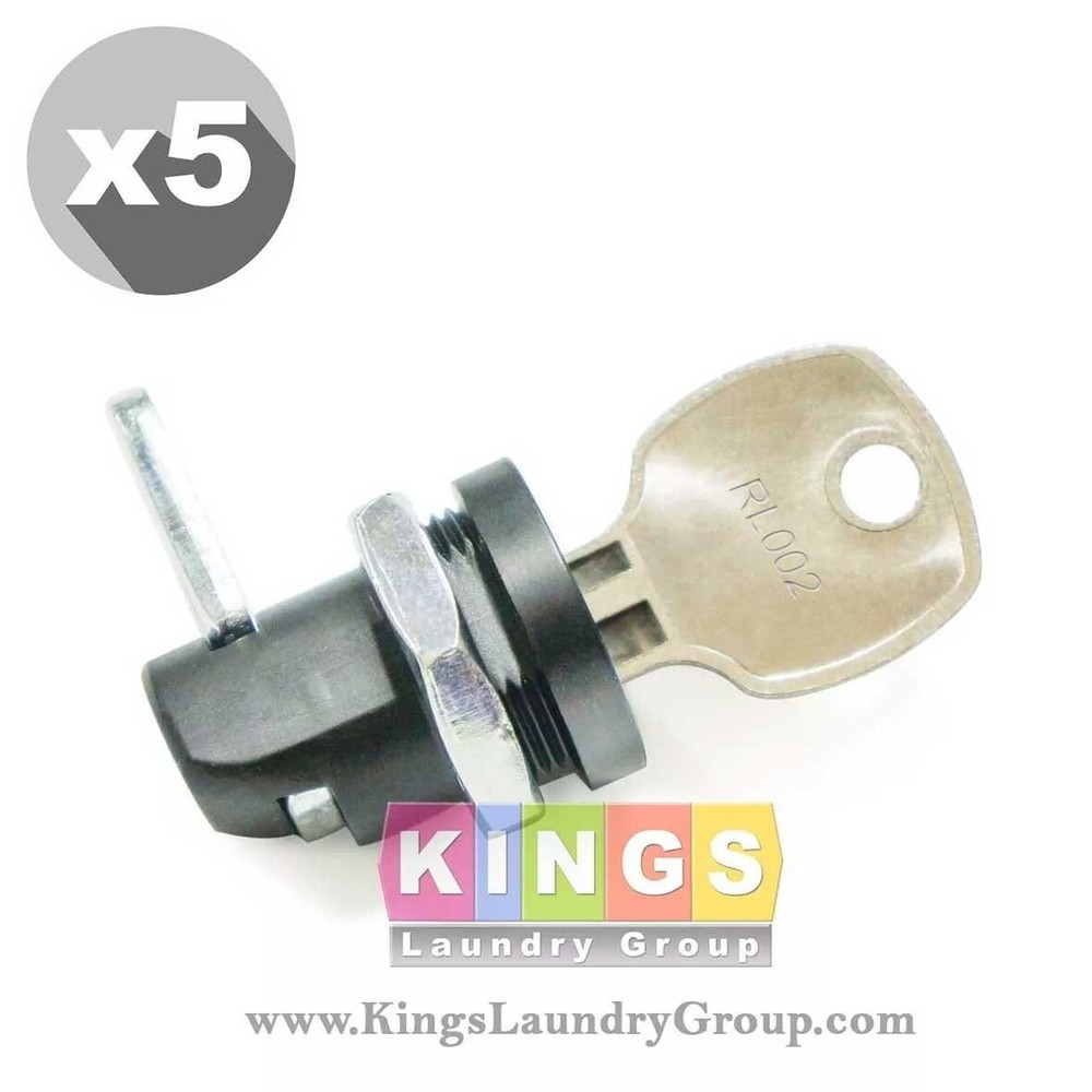 5PK – Lock & Key & Nut Kit (RL002) FOR ALLIANCE – 44089302P, 44087502, 70086601