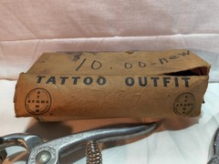 Stone animal tattoo outfit in original box