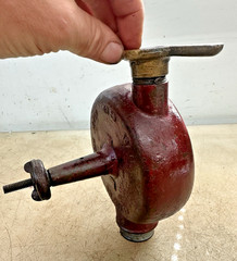 DIVINE’S RED DEVIL WATER MOTOR Very Nice Original Piece! Great Original Paint!!