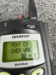 HARRIS P7200 P25 DIGITAL HANDHELD RADIO -7/800Mhz EDACS P25 TDMA PHASE-2 AES DES