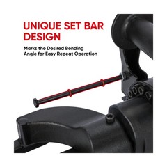Electric Hydraulic Rebar Bender, 1500W 120V Portable Rebar Bender, Bending up…