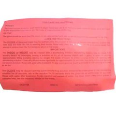 Government Military Issue MED Chemical Protective Glove Shells & Inserts, 1 Pair