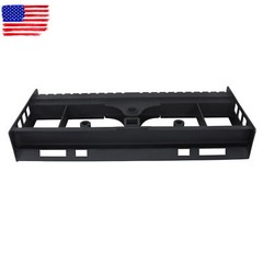 Heavy-Duty Skid Steer Pallet Fork Frame W/Receiver Hitch & Spear Sleeves 2500LBS