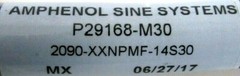 NEW AMPHENOL SINE SYSTEMS 2090-XXNPMF-14S30 CABLE 2090XXNPMF14S30 P29168-M30