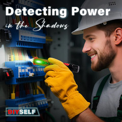 Non Contact Voltage Tester Pen AC Live Wire Detector 12-1000V w/ LCD
