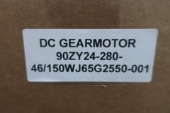 90ZY24-280-46/150WJ65G2550-001 Gearmotor 24v-dc