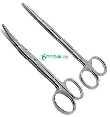 Scissors Straight & Curved Metzenbaum Blunt 6″ Kelly Sharp 7″ Surgical Set of 4