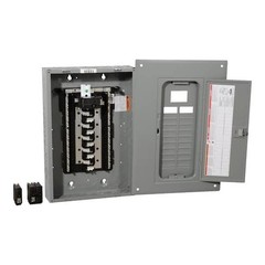Square D 100 Amp 40 Circuit 20 Space Indoor Main Breaker Box Panel Load Center