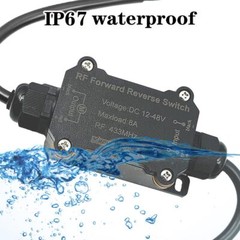 DC12V Waterproof Remote Switch Linear Actuator Motor Winch Relay 48V 8A