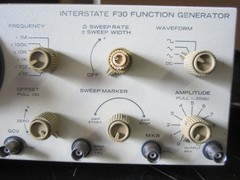 Interstate Electronics F30 Function Generator P00335000-30 lights comes out