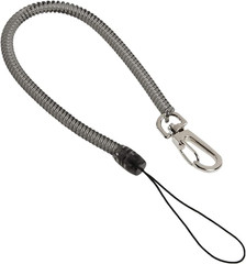 CL36 Clip-On Coil Lanyard, for Utility Knives, Safety Cutters, and Hand Tools, E