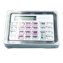 Vintage 1990s “Elle Woods” Mary Kay Crystal Gemstone Desk Calculator Pink NEW