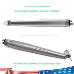 Dental 45 Degree Surgical High Speed Handpiece 4-holes 45° Angle Dental Hanpiece