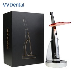 VVDental Dental LED Curing Light 1 Sec 10.5mm Cure lamp 3000mW/cm² OLED Screen