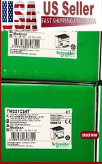 One Schneider TM221C24T PLC Module New In Box Fast Shipping