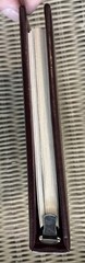 Vintage Red Burgundy leather CR Gibson Address book, made in USA Gold Lettering
