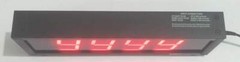 4 DIGIT – PRODUCTION COUNTER – 2.3″ HIGH LED DIGITS Slim Aluminum Frame
