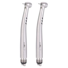 AZDENT Dental Fiber Optic LED E-generator high speed handpiece Turbine 4 HOLE