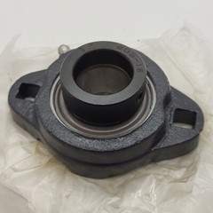 Set 4 x SALF205-16 G H4 Standard Duty Eccentric Locking 2 Bolt Flange Bearing