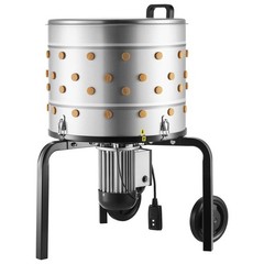 VEVOR 19.7″ Electric Chicken Plucker Machine 750W & 275RPM 114 Fingers & Wheels