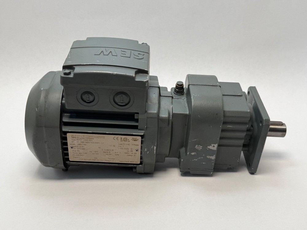 Sew-Eurodrive RF07-DR63S4 Helical Gear Motor 1680/150 RPM 3 Phase