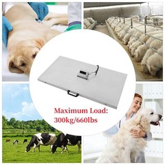 660LB Heavy Duty Digital Industry Shipping Postal Platform Scale Weight 300kg