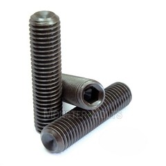1/4-20 – Socket Set Screws Cup Point – Alloy Steel Black Oxide SAE Coarse Thread