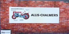 ALLIS CHALMERS MODEL U TRACTOR WORK SHOP BANNER SENT TRACKED