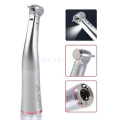 Dental 1:5 1:1 4:1 contra-angle handpiece light LED fiber optic Inner water