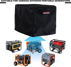 Generator Cover Waterproof 600D Oxford Fabric Dustproof Weatherproof 28x26x24