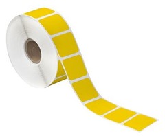 4 x 2″ Yellow Thermal Transfer Labels-3,000 Labels per Roll-4 per Roll