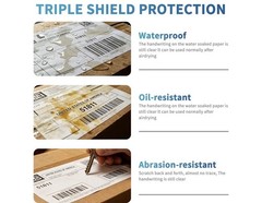9527 Product 4 x 6 Thermal Labels -Pack of 100 Fanfold Labels for Direct Thermal