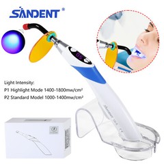 Dental Wireless Cordless LED Cure Curing Light Lamp 1800mw 5SEC Resin Cure Tool