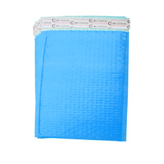 AirnDefense 200 #5 10.5X16″ Blue Poly Bubble Mailers Shipping Padded Envelope