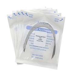 AZDENT Dental Orthodontic Super Elastic Niti Arch Wires Round Reverse Curve