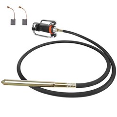 Electric Concrete Vibrator 1500W 14-3/4″ Remove Air Bubbles Easy to Use