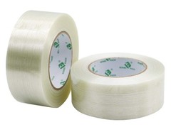 Heavy Duty Reinforced Fiberglass Packing Tape 2 Inch x 60 Yards 2 Pack