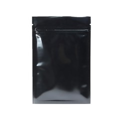 Food Safe Black Mylar Storage Bags Heat Seal Packaging Bags Waterproof Wrappers