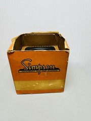 SIMPSON Panel AC AMP METER 0-400 AC Amperes Alternating Current F.S.-400/5ACA #2