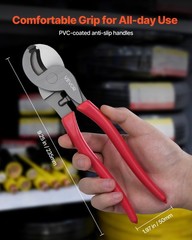 VEVOR High Leverage Cable Cutter 235 mm for 4/0 AWG Aluminum 2/0 AWG Copper