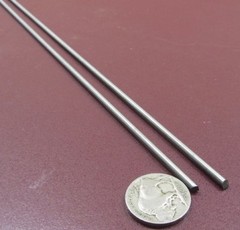 4140/4142 Steel Rod, Metric 3 mm Dia. (-0.051) x 3 FT Length, 2 Units