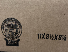 EXTRA HEAVY DUTY GNC Corrugated Boxes 11″ x 8‑1/2″ x 8‑1/2″ ECT 51 | 17 Bundle