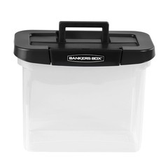 Bankers Box Plastic Letter Size File Organizer, Clear,NEW PRODUCT EXPLOSION