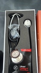 3M Littmann Cardiology IV Stethoscope 6163 27″ Black Tube Free Shipping