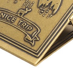 Brass Clip Vintage Decorative Strong Clamping Force Book Clip For Journal