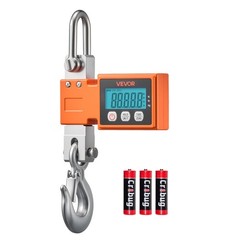 VEVOR Digital Crane Scale 1100 lbs/500 kg Heavy Duty Industrial Hanging Scale