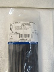 Thomas & Betts Heavy Duty Cable Ties 50 Pack Black L-18-120-0-L 7TAG054410R0009