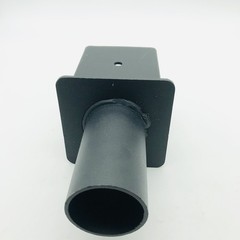 4 Inch Square Pole Bracket Tenon Adapter, Pole Top Mount for LED Street Light