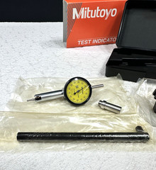 Mitutoyo 513-501 Horizontal Dial Test Indicator | 0.001mm | Basic Set | NEW!