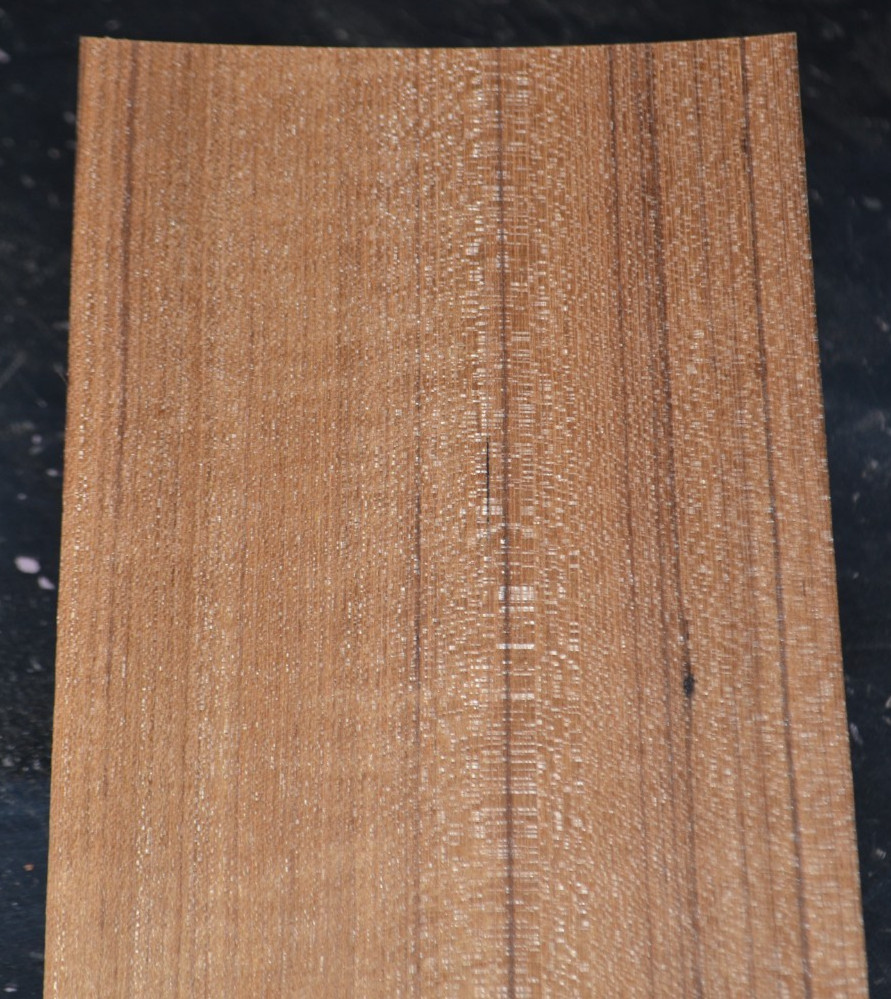 Teak Raw Wood Veneer Sheet 6 x 49 inches 1/42nd 35137-48
